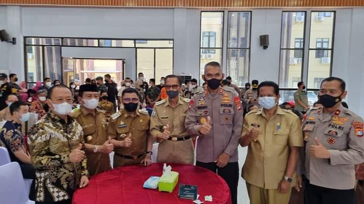 Bupati Pasangkayu Hadiri Sertijat Kapolda Sulbar di Mamuju